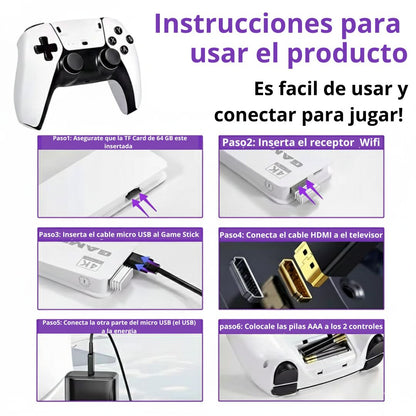 Consola Game Stick Play Station 5 con +20000 juegos